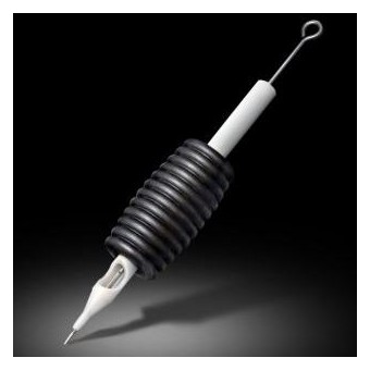 Grip desechable con aguja integrada
