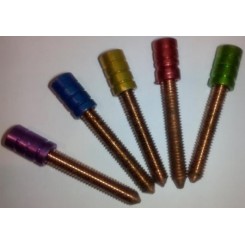 Tornillo contacto delantero de colores