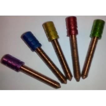 Tornillo contacto delantero de colores