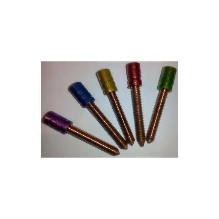 Tornillo contacto delantero de colores