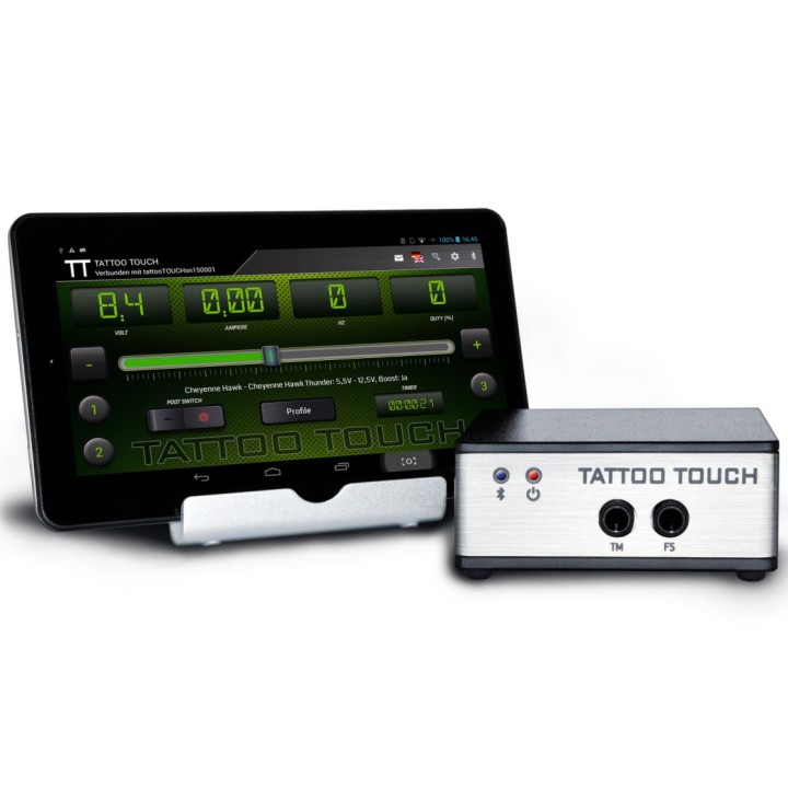 TATTOO TOUCH PowerBox + tablet 7 inch