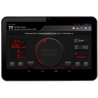 TATTOO TOUCH PowerBox + tablet 7 inch