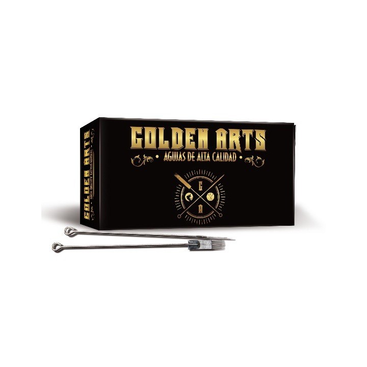 Agujas alta calidad RM030 Magnum redondo Golden Arts
