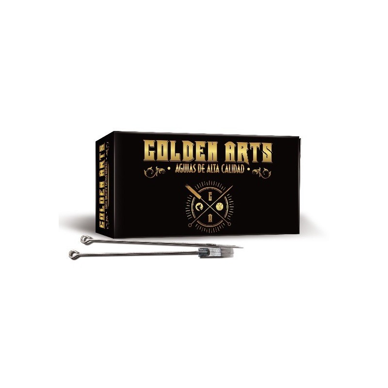 Agujas alta calidad RM030 Magnum redondo Golden Arts