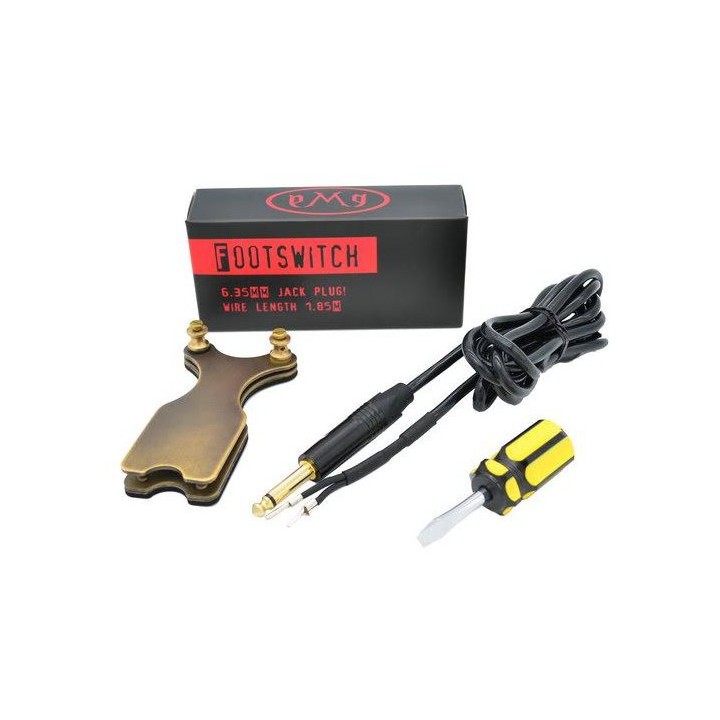Pedal plano cromado