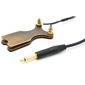 Pedal plano cromado