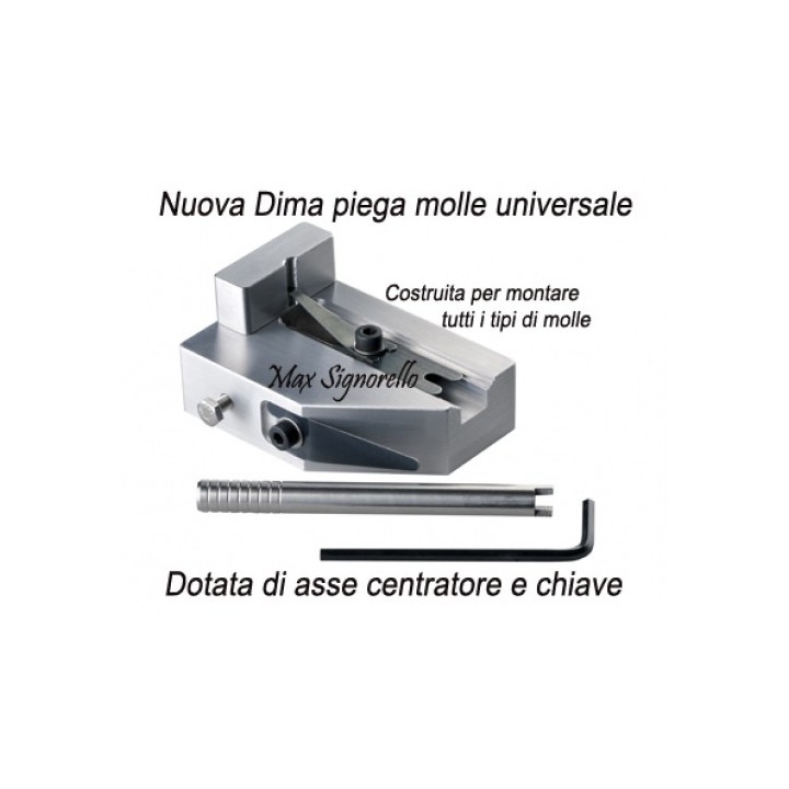 DIMA, instrumento para doblar muelles