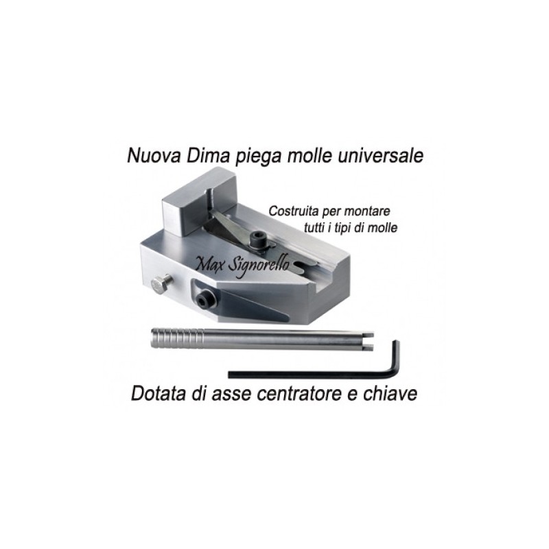 DIMA, instrumento para doblar muelles