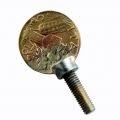 Tornillo de cierre tubo moneda antigua