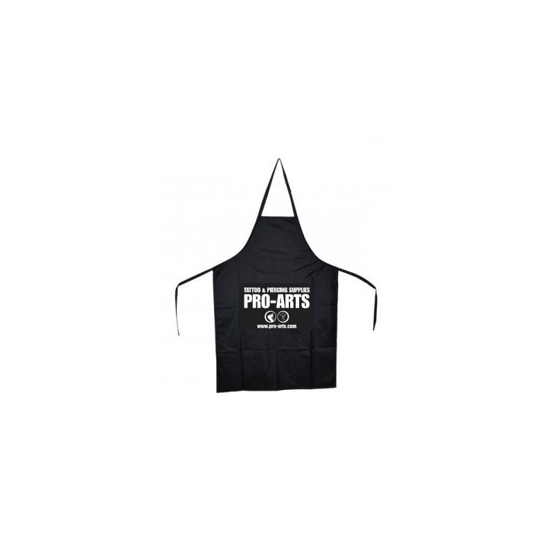 Delantal negro impermeable