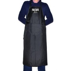 Delantal negro impermeable