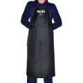 Delantal negro impermeable