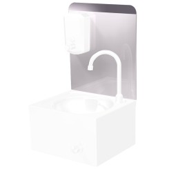 Peto postizo liso para acoplar a lavamanos XS