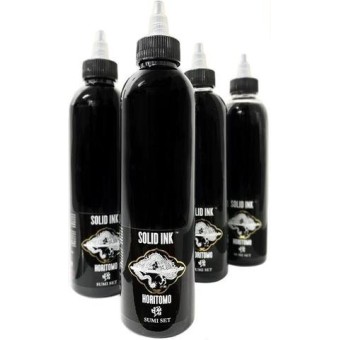 SET Horitomo Sumi: Black, Dark, Medium y Light.