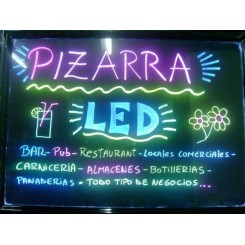 Pizarra led de pared 50 x 70