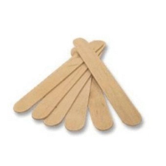 Depresores de madera. Caja 100 unidades