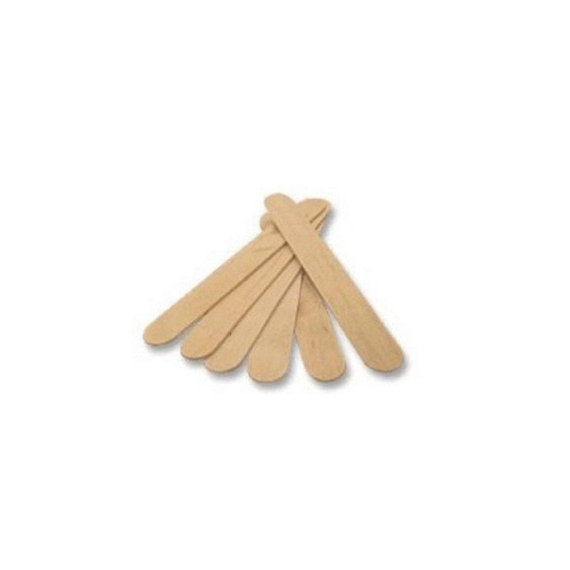 Depresores de madera. Caja 100 unidades