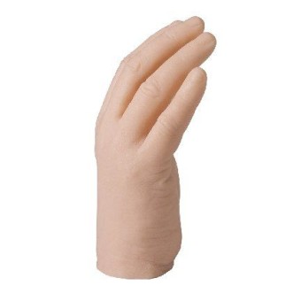 Mano sintética para practicar