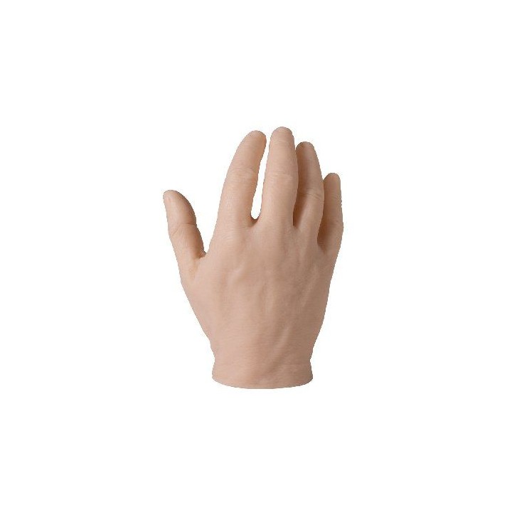 Mano sintética para practicar