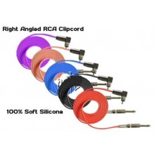 Clip Cord Silicona RCA 90º