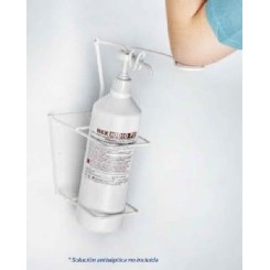 Dispensador de pared Aluminio blanco 500 ml