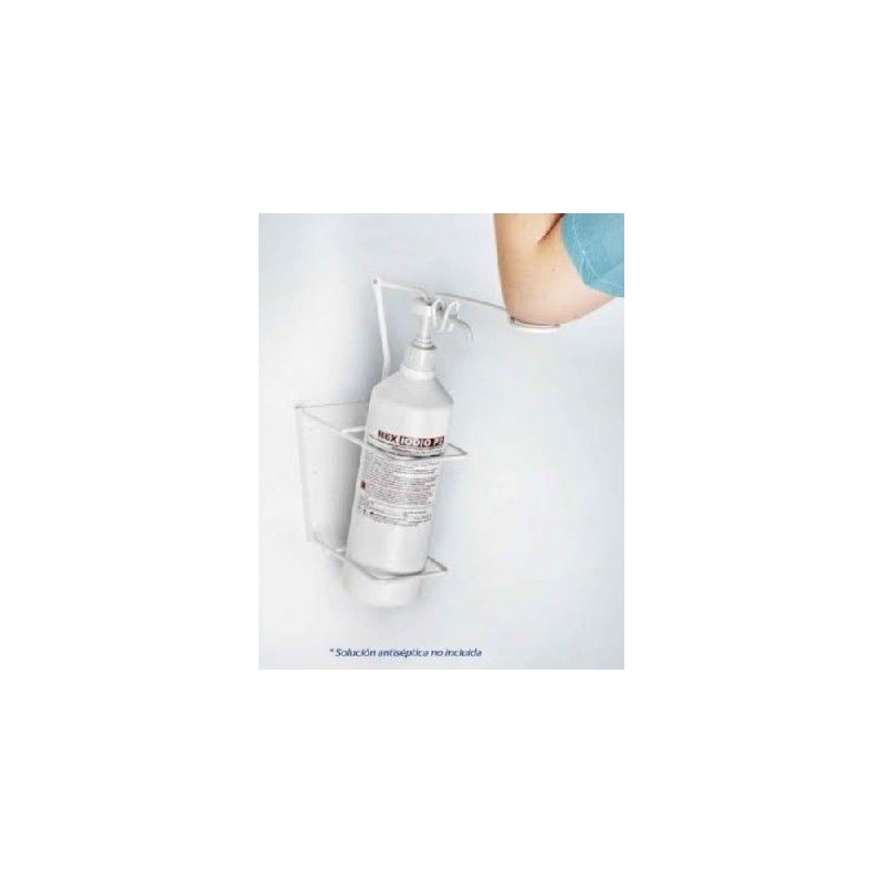 Dispensador de pared Aluminio blanco 500 ml