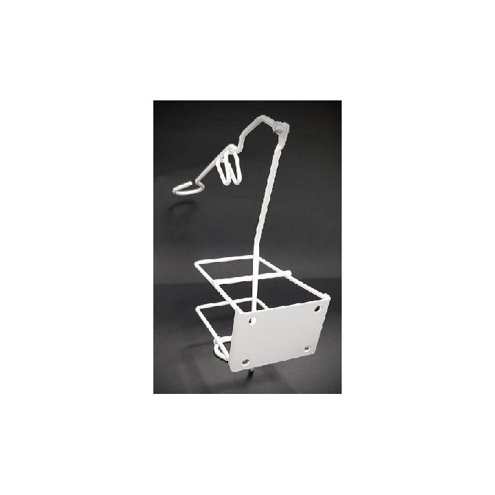 Dispensador de pared Aluminio blanco 500 ml