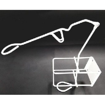 Dispensador de pared Aluminio blanco 500 ml