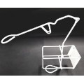 Dispensador de pared Aluminio blanco 500 ml