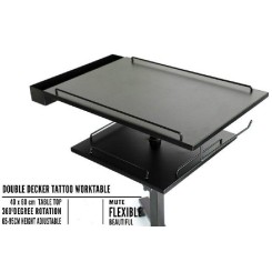 Mesa de trabajo dos estantes