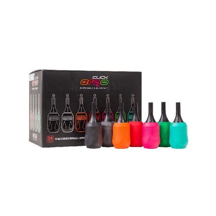 Cartuchos FK Irons Click Ergo. Caja de 24 Mangos desechables