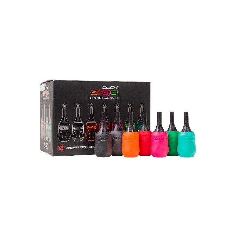 Cartuchos FK Irons Click Ergo. Caja de 24 Mangos desechables