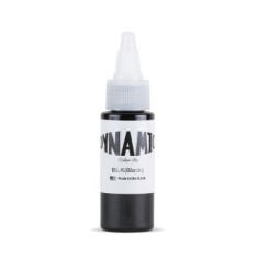 Tinta negra Dynamic Negro - Comprar online tamaño 30 ml y 240 ml.