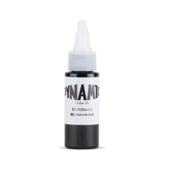 Tinta negra Dynamic Negro - Comprar online tamaño 30 ml y 240 ml.