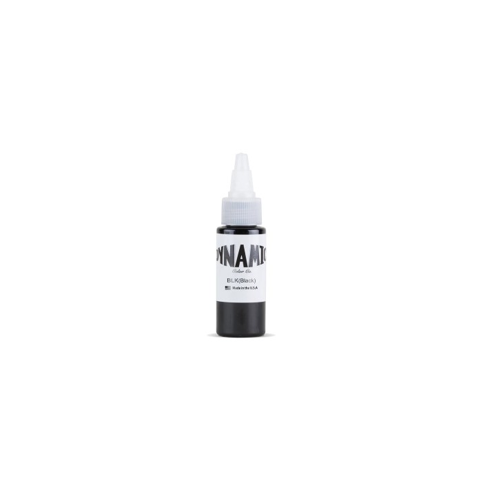 Tinta negra Dynamic Negro - Comprar online tamaño 30 ml y 240 ml.