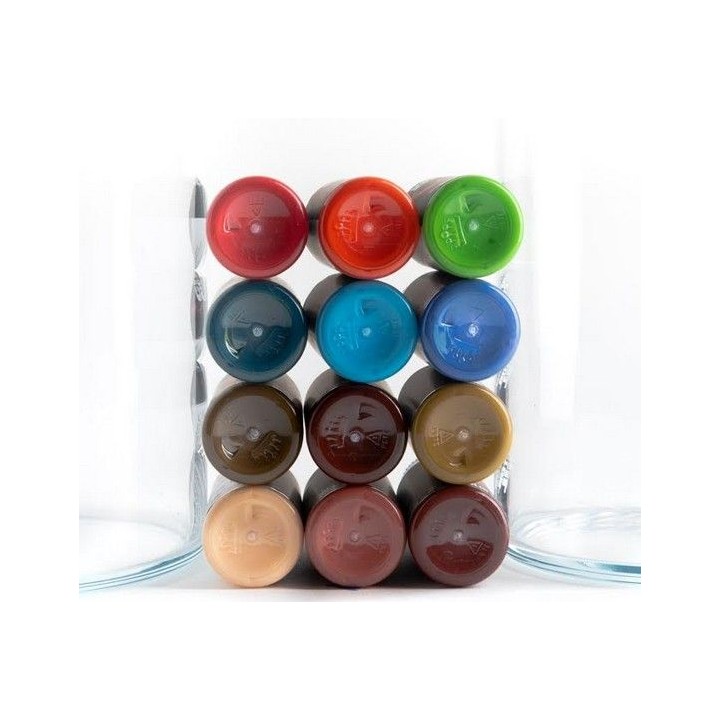 SET VICTOR CHIL 12 colores de 30 ml