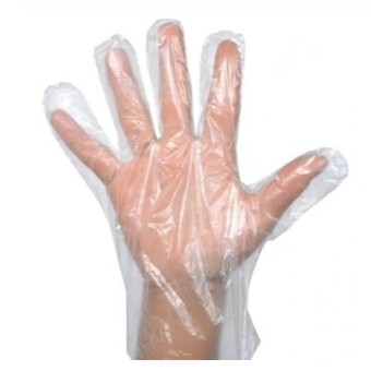 Guantes plástico pack 40
