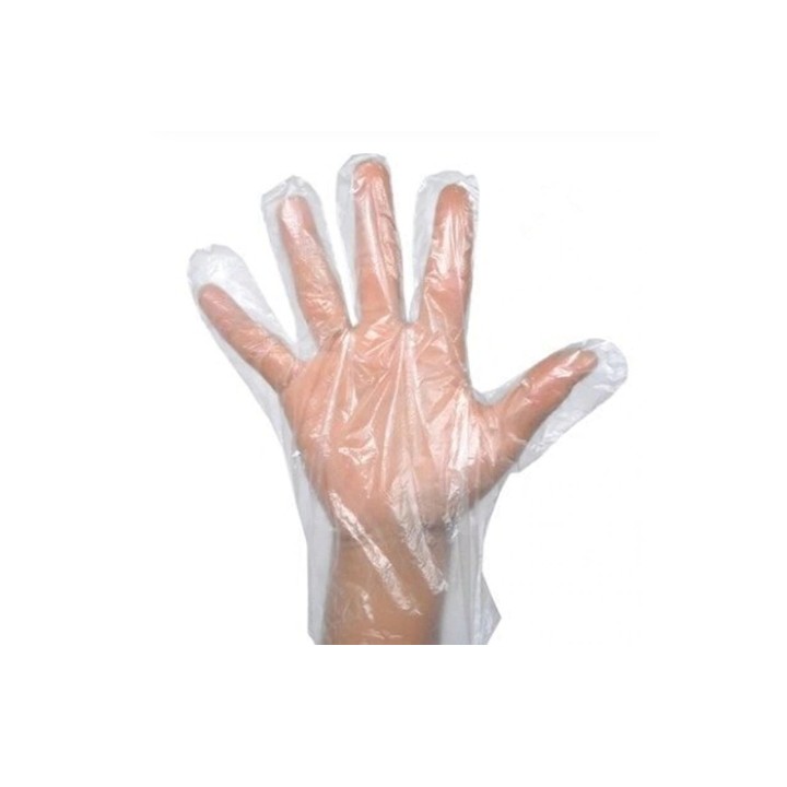 Guantes plástico pack 40