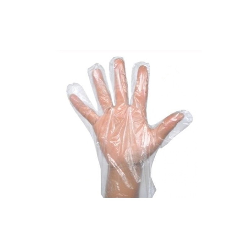 Guantes plástico pack 40