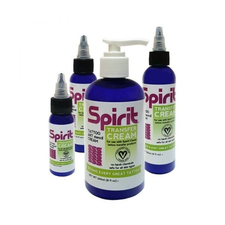 Transfer cream Spirit stencil