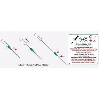 Agujas de PIERCING MOSQUITO SR, 50 unid