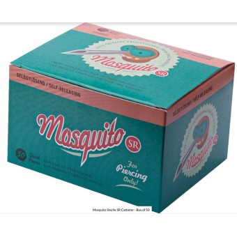 Agujas de PIERCING MOSQUITO SR, 50 unid