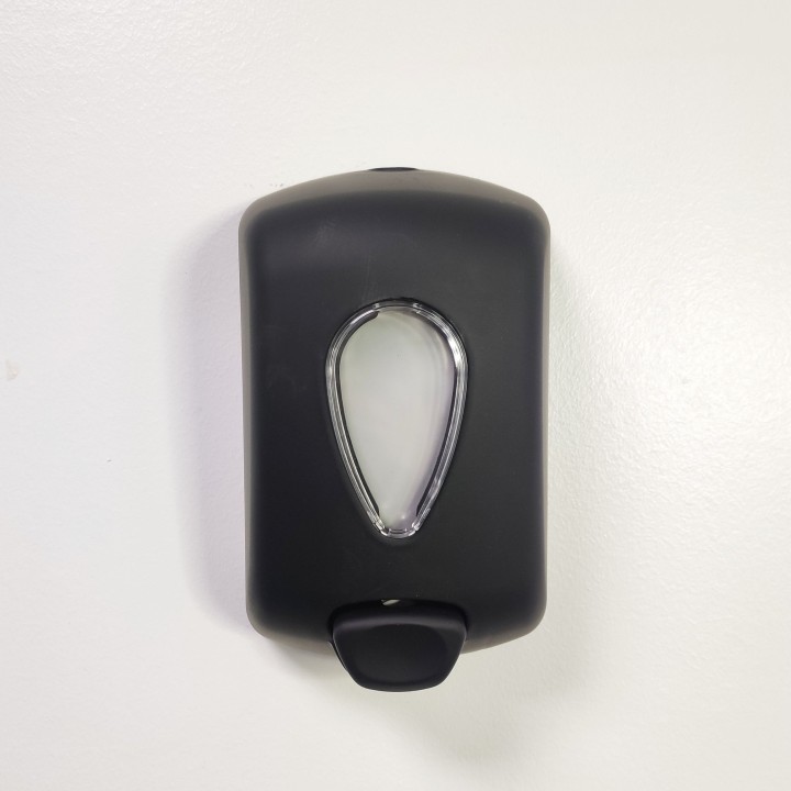 Dispensador jabón NEGRO
