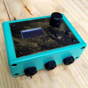 OM TATTOO TURQUOISE (ACID BRASS PLATE SPECIAL)