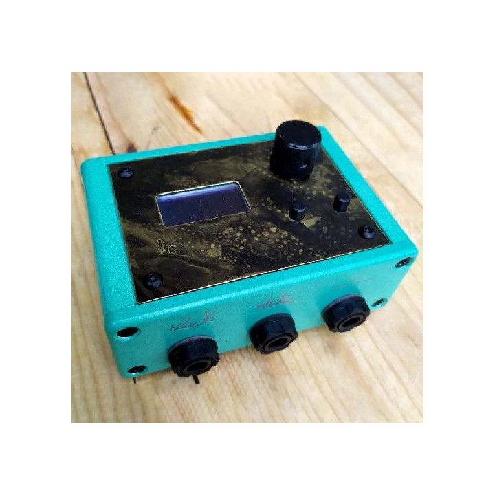 OM TATTOO TURQUOISE (ACID BRASS PLATE SPECIAL)
