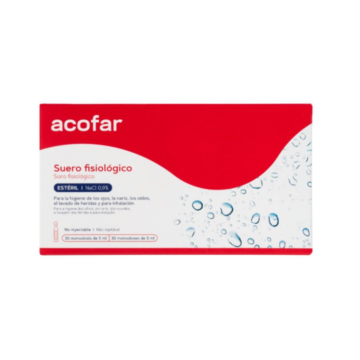 Suero fisiológico MONODOSIS 