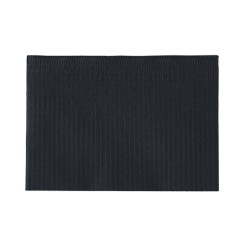 Servilletas plastificadas negras