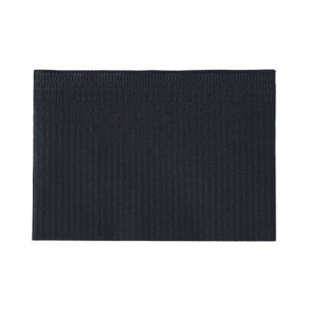 Servilletas plastificadas negras