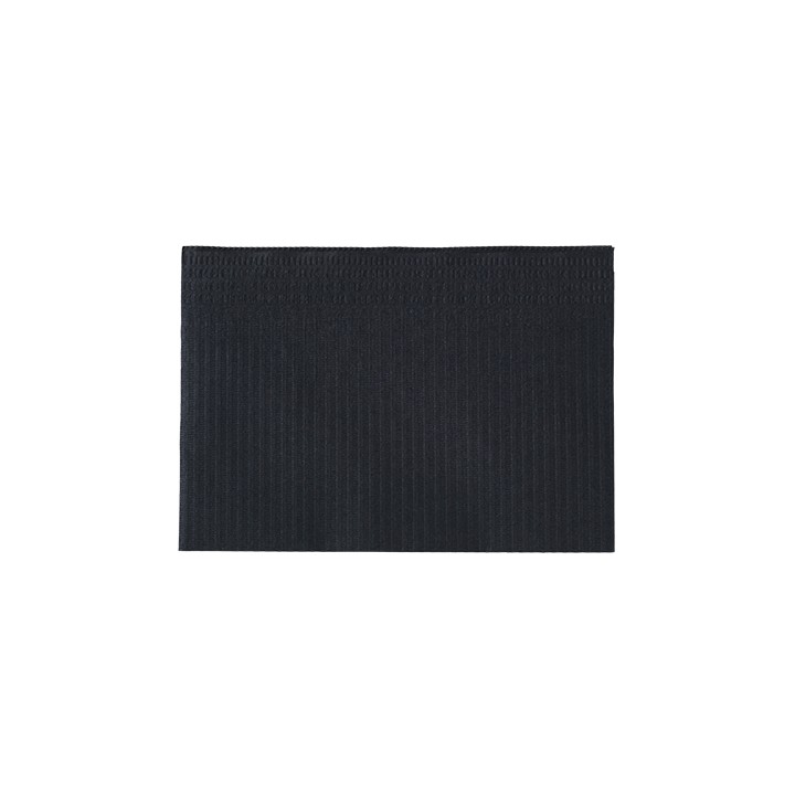 Servilletas plastificadas negras