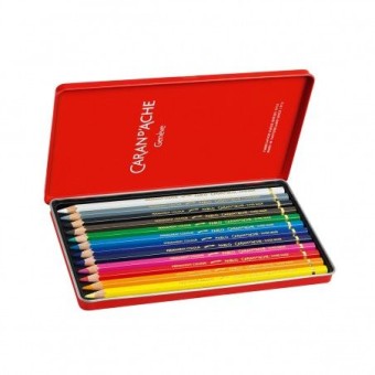 Sets Lápices Color Pablo Caran d'Ache 12u Pro-Arts Tattoo Supplies
